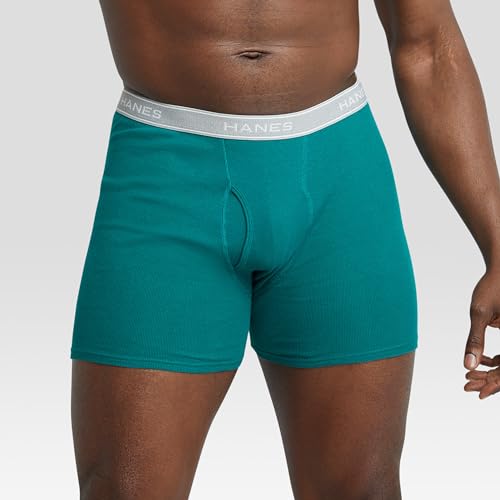 Hanes Men's 4 Pack FreshIQ Boxer Brief