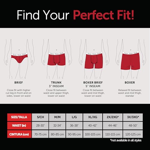 Hanes Men's 4 Pack FreshIQ Boxer Brief