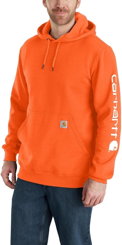 Carhartt mens Loose Fit Midweight Logo Sleeve Graphic SweatshirtSweatshirt