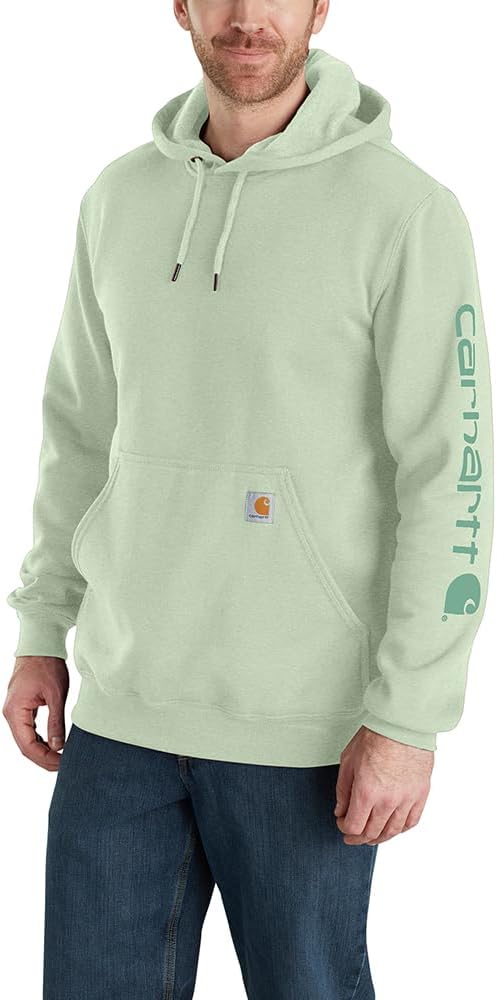 Carhartt mens Loose Fit Midweight Logo Sleeve Graphic SweatshirtSweatshirt