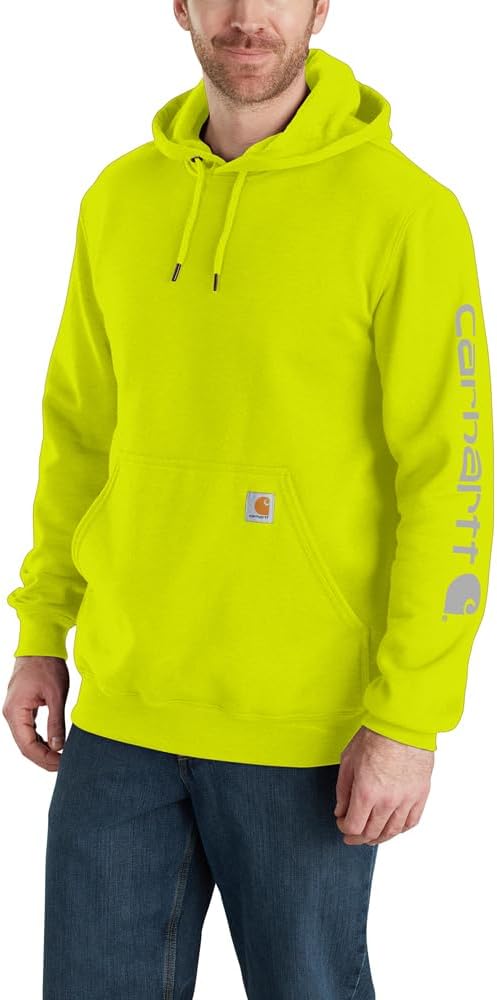 Carhartt mens Loose Fit Midweight Logo Sleeve Graphic SweatshirtSweatshirt