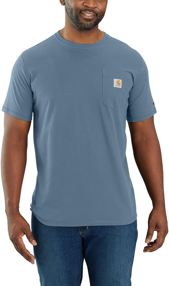 Carhartt Mens Loose Fit Heavyweight Short-Sleeve Pocket T-Shirt