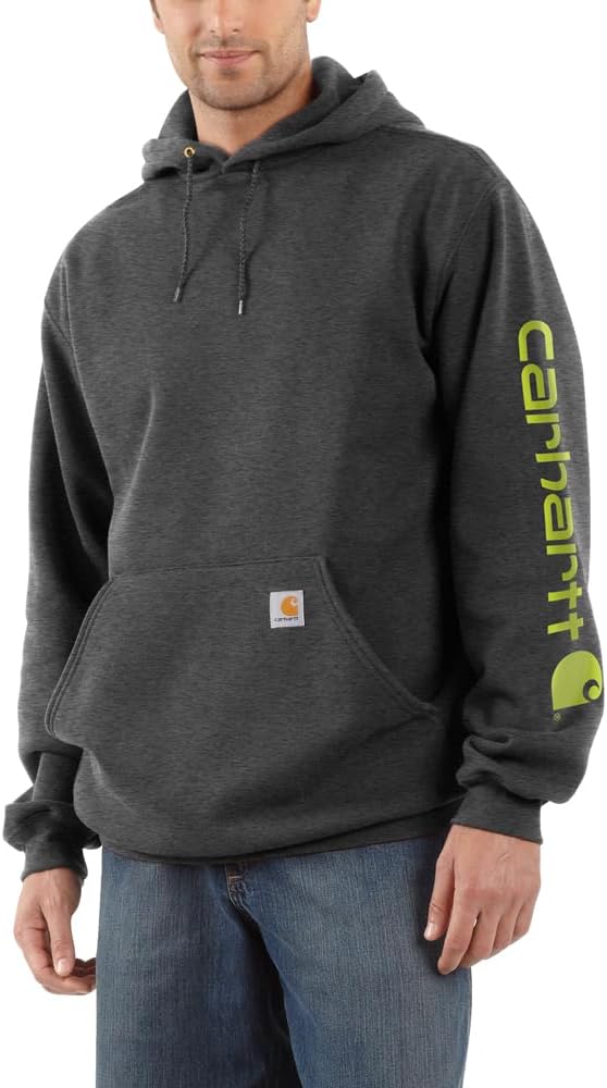 Carhartt mens Loose Fit Midweight Logo Sleeve Graphic SweatshirtSweatshirt