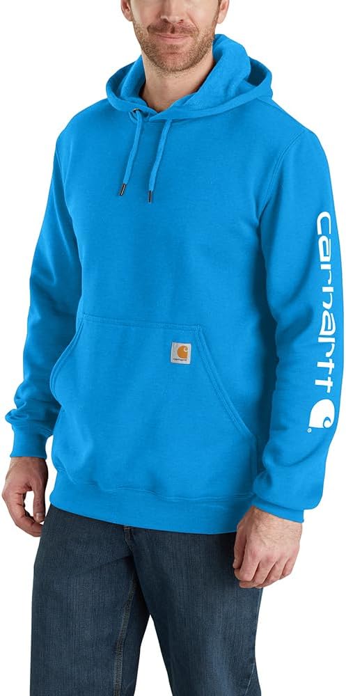 Carhartt mens Loose Fit Midweight Logo Sleeve Graphic SweatshirtSweatshirt