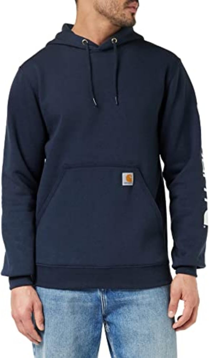 Carhartt mens Loose Fit Midweight Logo Sleeve Graphic SweatshirtSweatshirt