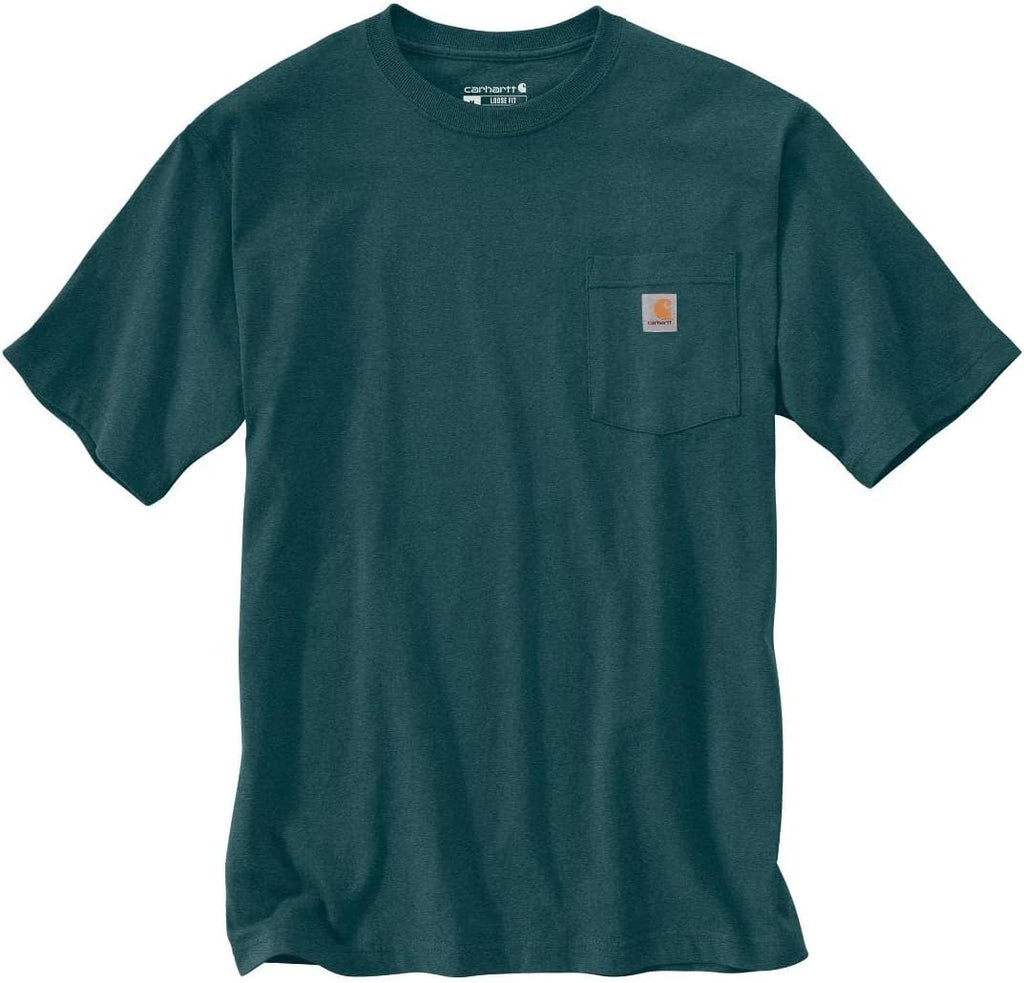 Carhartt Mens Loose Fit Heavyweight Short-Sleeve Pocket T-Shirt