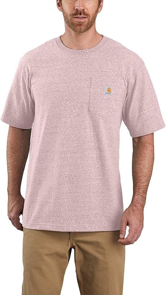 Carhartt Mens Loose Fit Heavyweight Short-Sleeve Pocket T-Shirt
