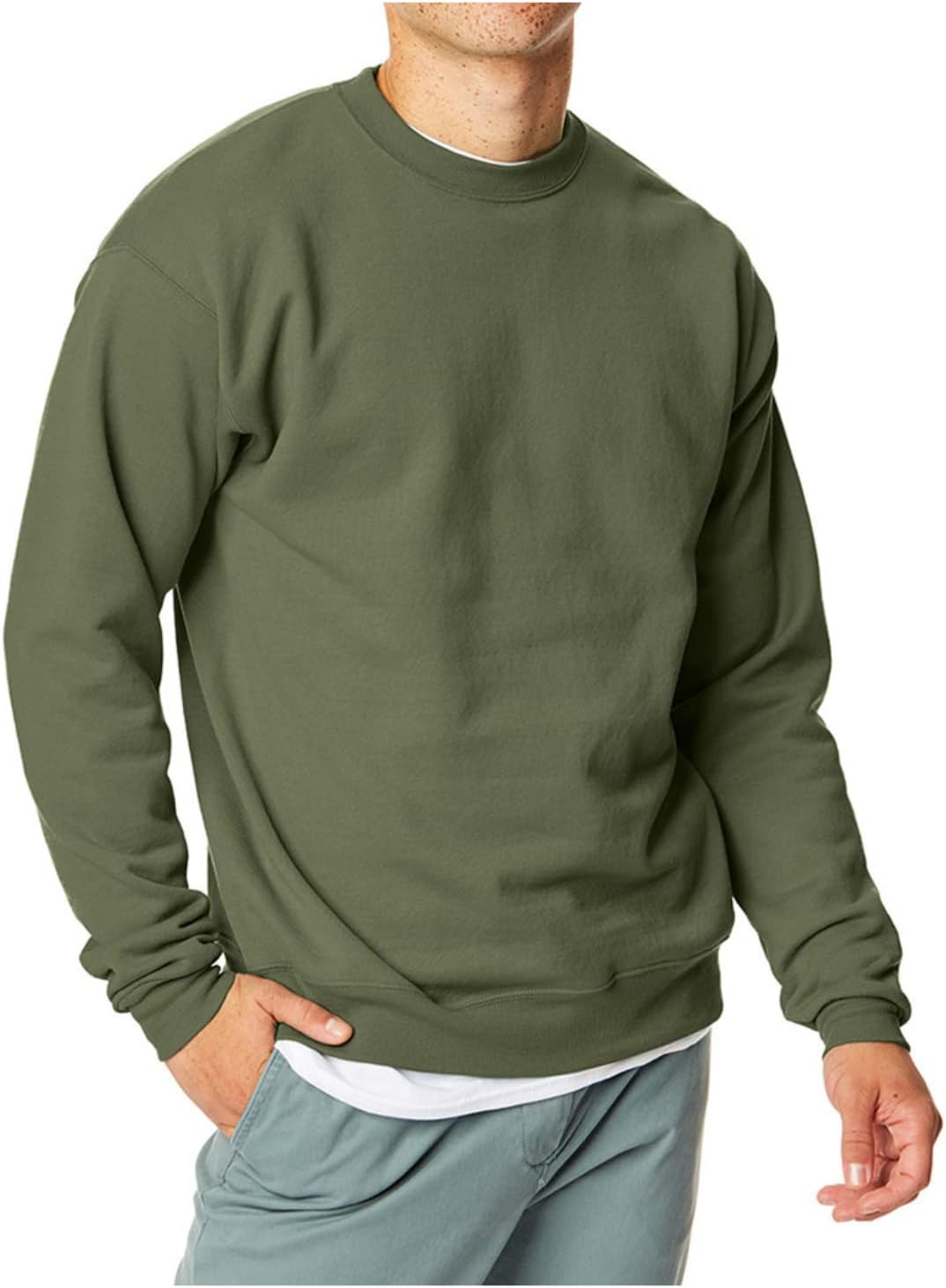 Hanes Men’s EcoSmart Fleece SweatshirtSweatshirt