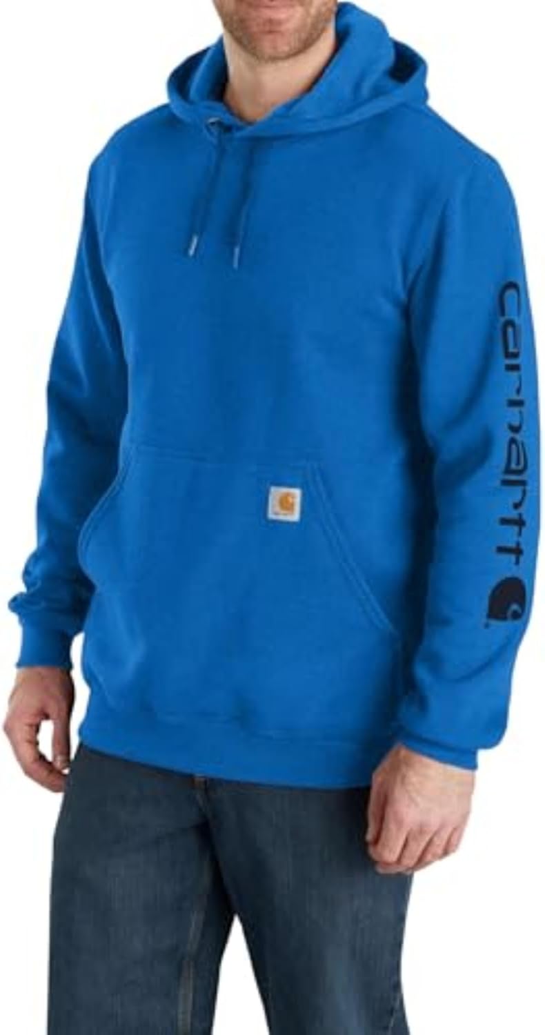 Carhartt mens Loose Fit Midweight Logo Sleeve Graphic SweatshirtSweatshirt