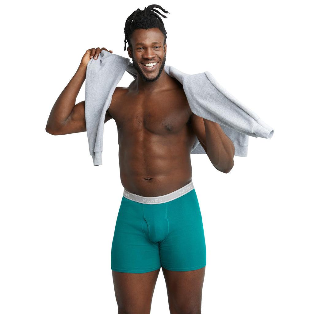 Hanes Men's 4 Pack FreshIQ Boxer Brief