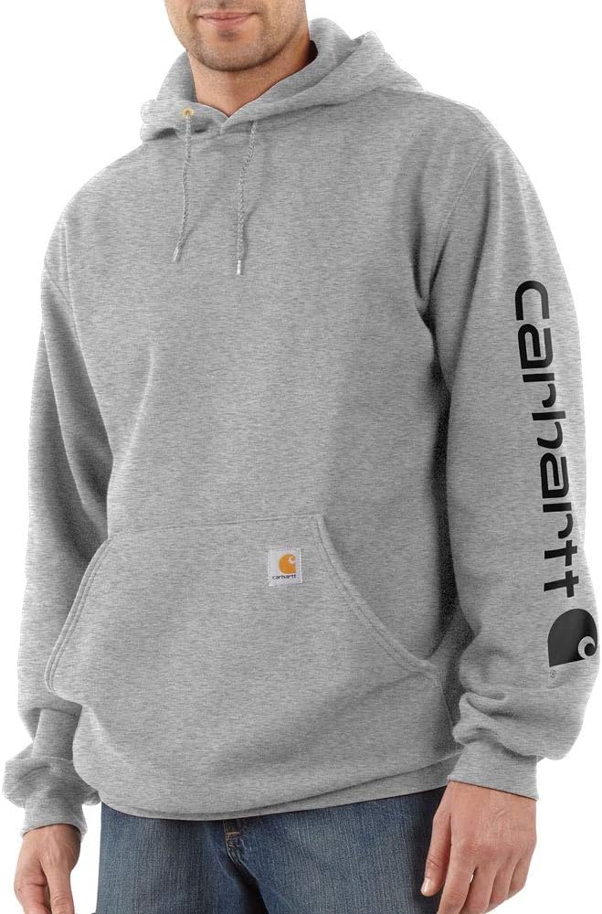 Carhartt mens Loose Fit Midweight Logo Sleeve Graphic SweatshirtSweatshirt