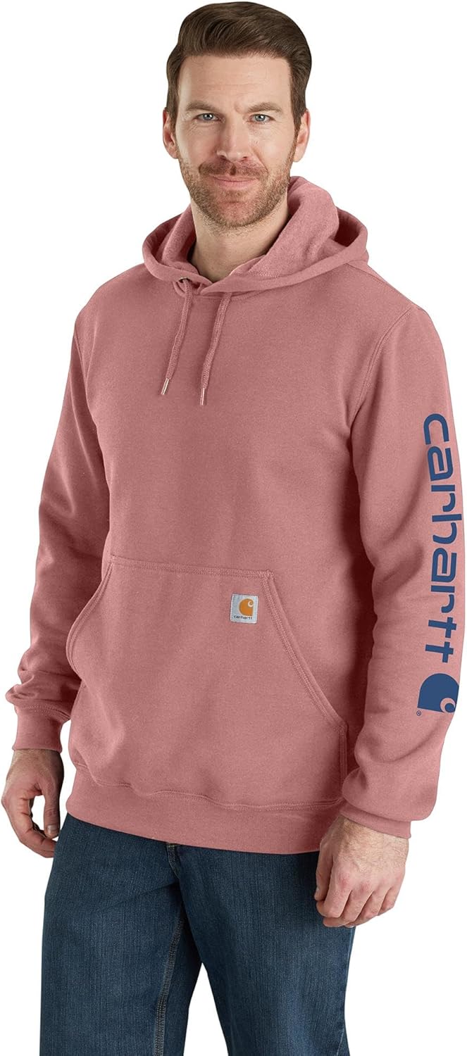 Carhartt mens Loose Fit Midweight Logo Sleeve Graphic SweatshirtSweatshirt