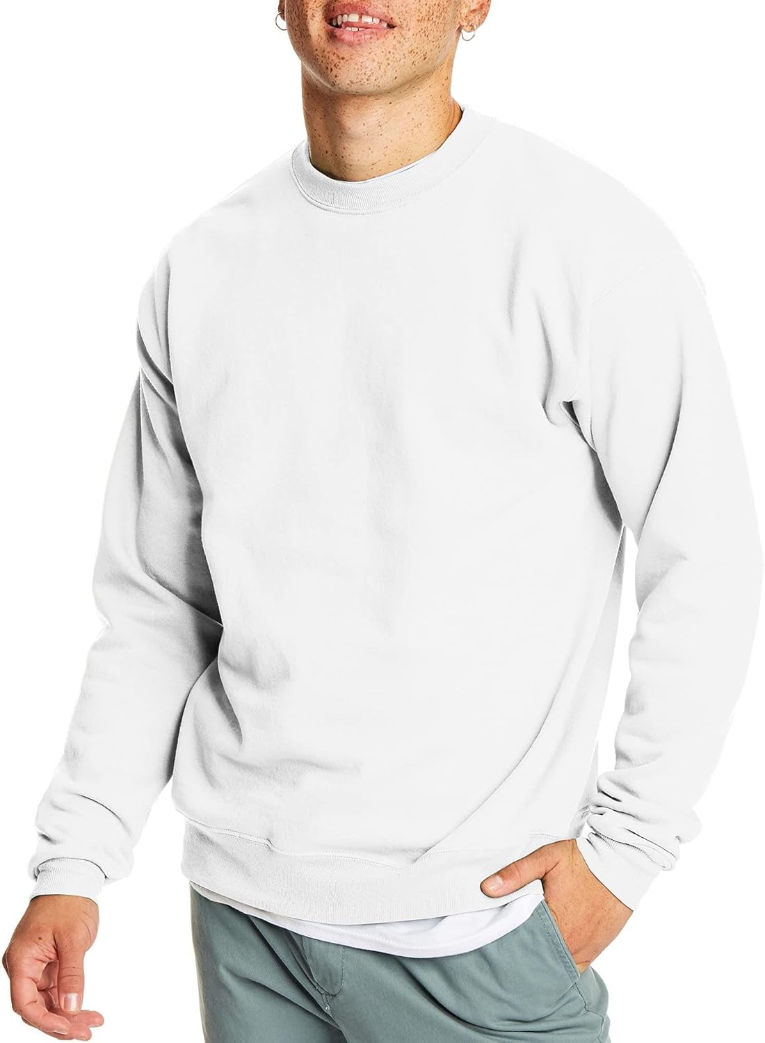 Hanes Men’s EcoSmart Fleece SweatshirtSweatshirt