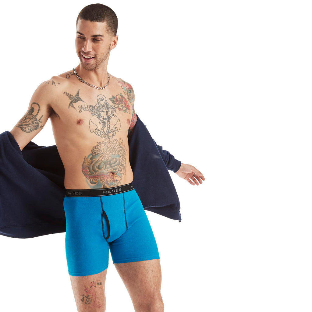 Hanes Men's 4 Pack FreshIQ Boxer Brief