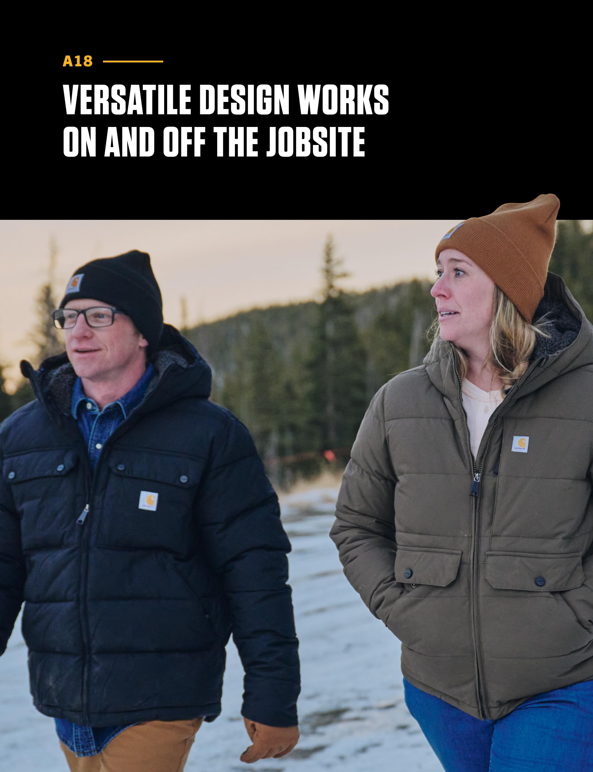 Carhartt Mens Acrylic Watch Hat A18