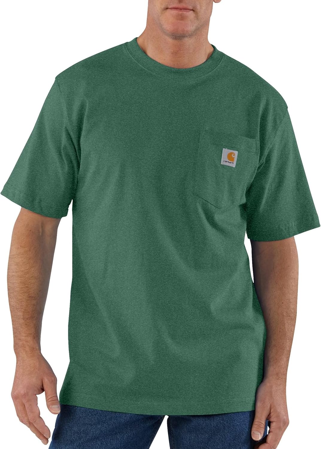 Carhartt Mens Loose Fit Heavyweight Short-Sleeve Pocket T-Shirt