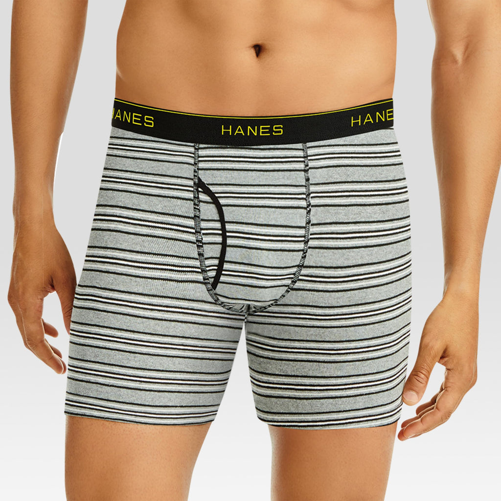 Hanes Men's 4 Pack FreshIQ Boxer Brief