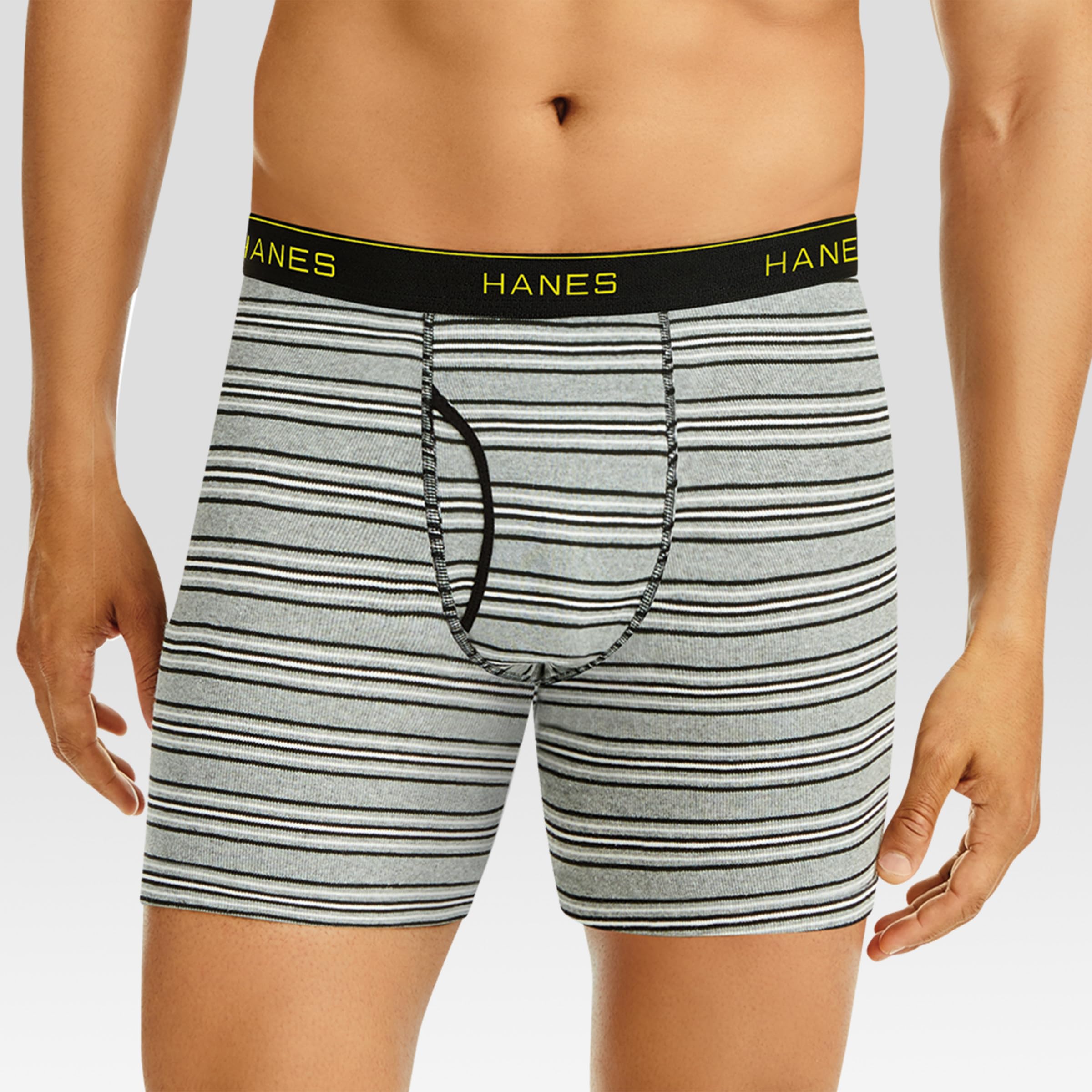 Hanes Men's 4 Pack FreshIQ Boxer Brief