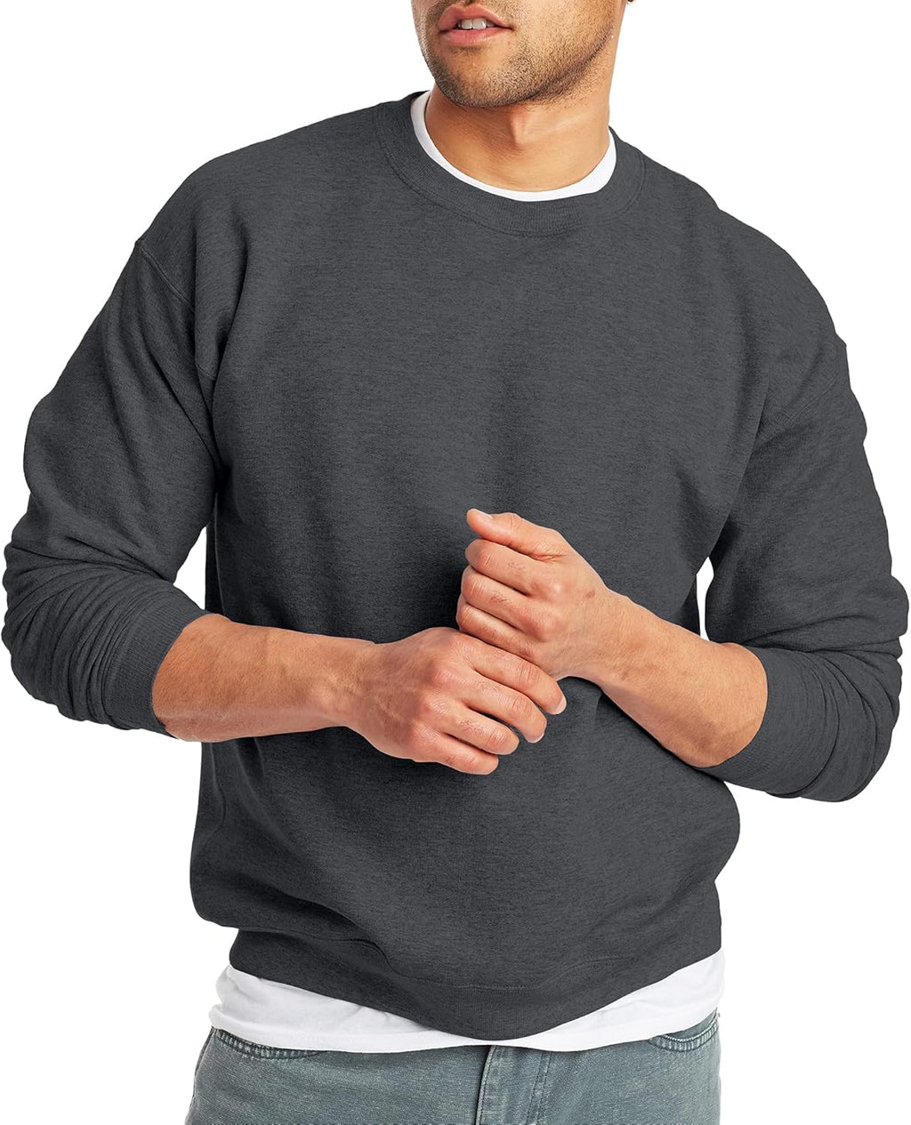 Hanes Men’s EcoSmart Fleece SweatshirtSweatshirt