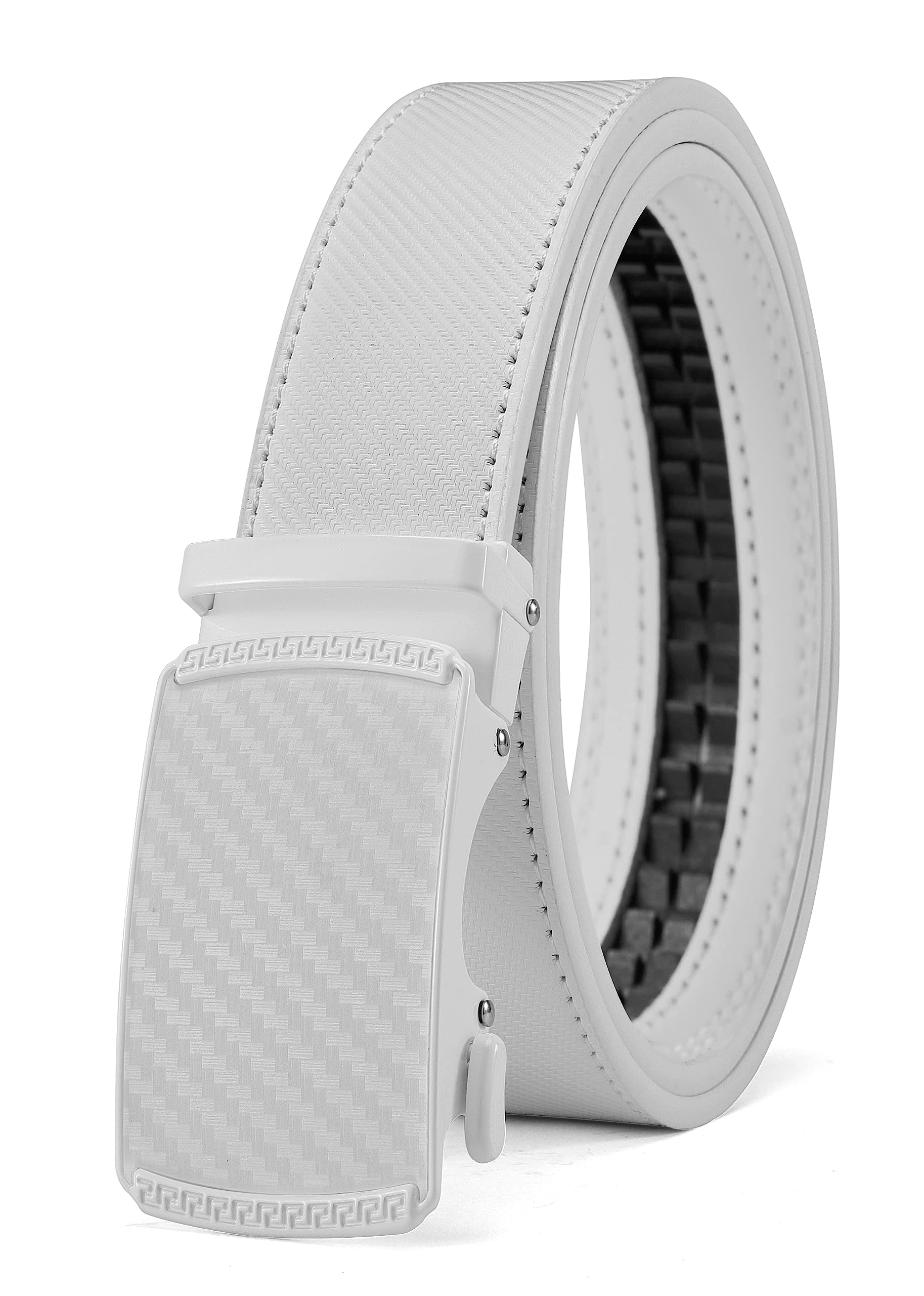 CHAOREN Mens Belt Leather Belts for Men Ratchet Belt, Customizable Fit (35mm)