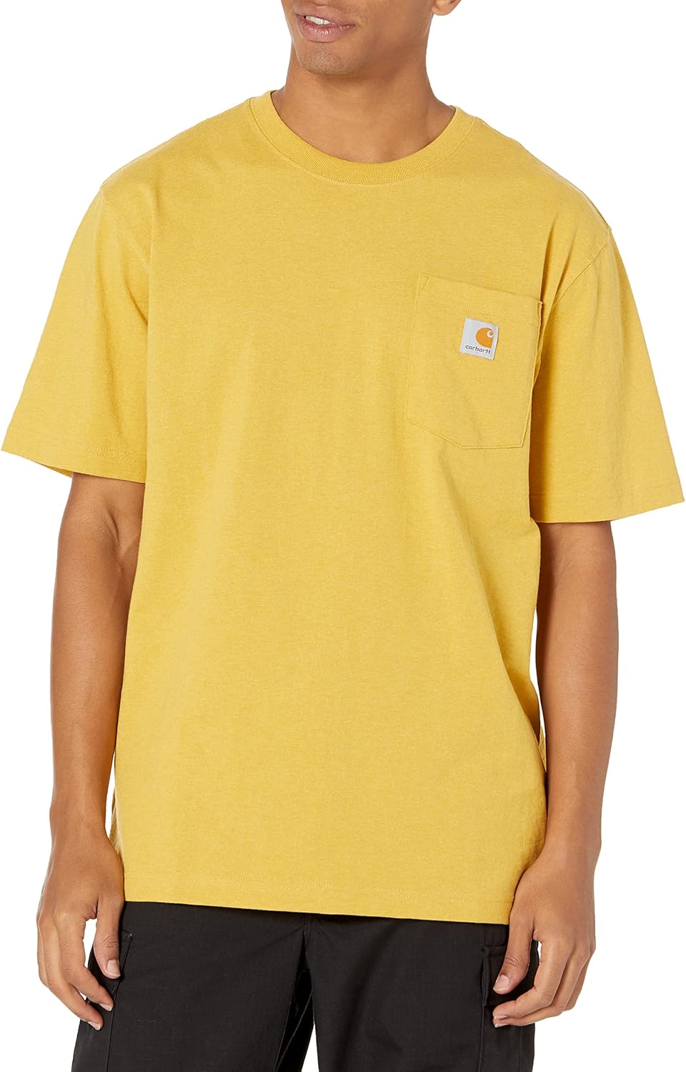 Carhartt Mens Loose Fit Heavyweight Short-Sleeve Pocket T-Shirt
