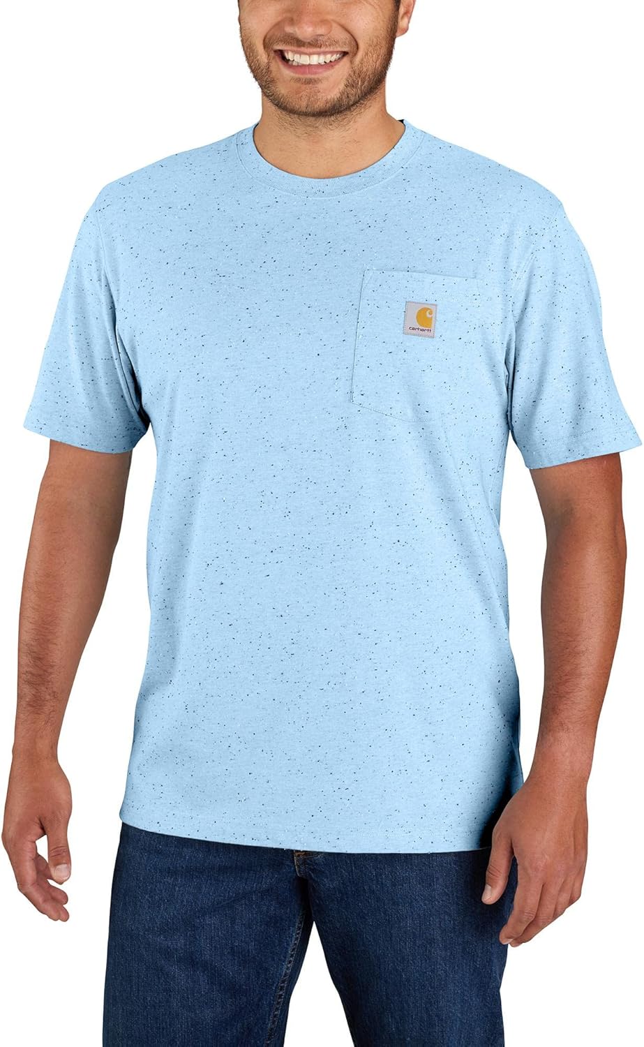 Carhartt Mens Loose Fit Heavyweight Short-Sleeve Pocket T-Shirt