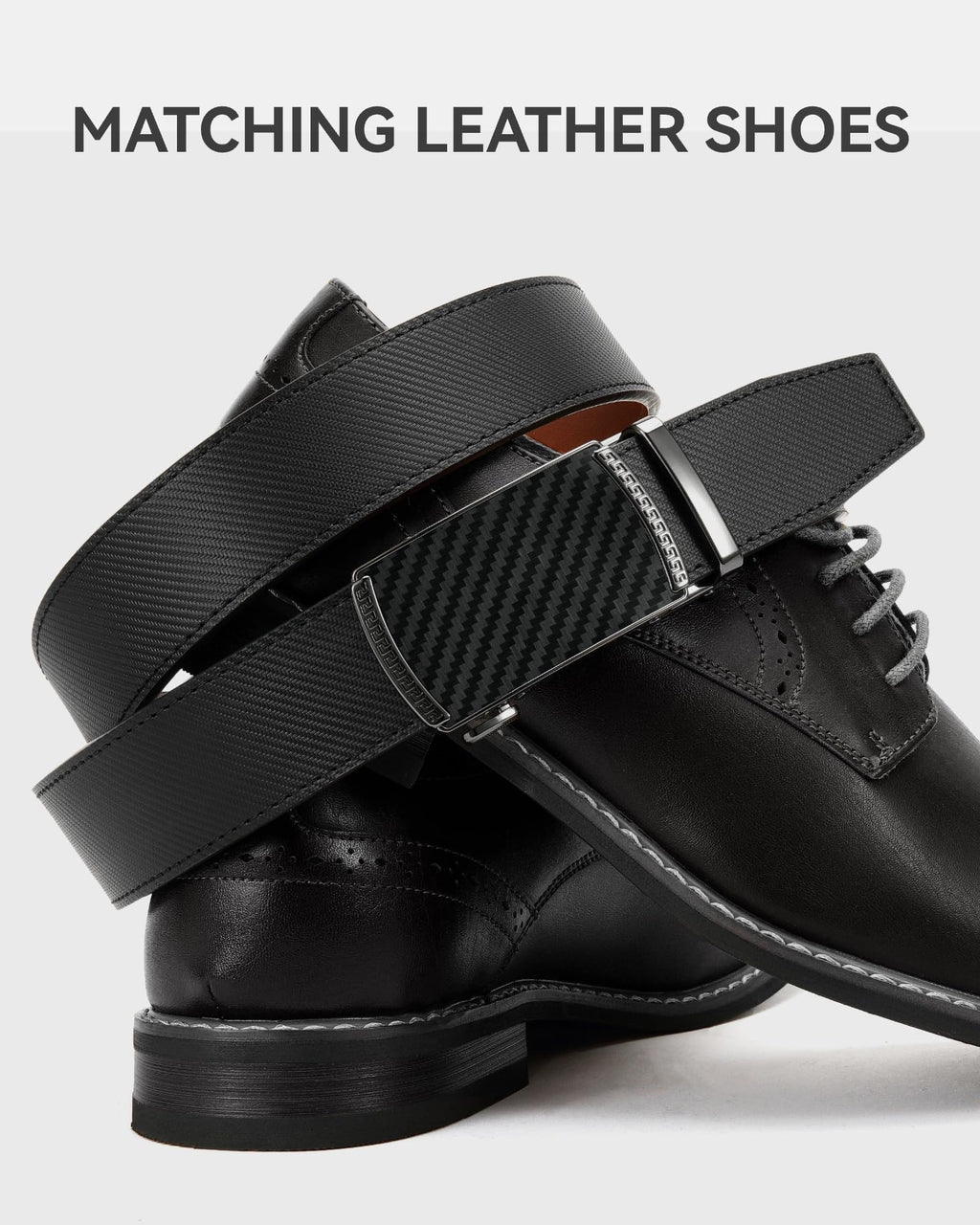 CHAOREN Mens Belt Leather Belts for Men Ratchet Belt, Customizable Fit (35mm)