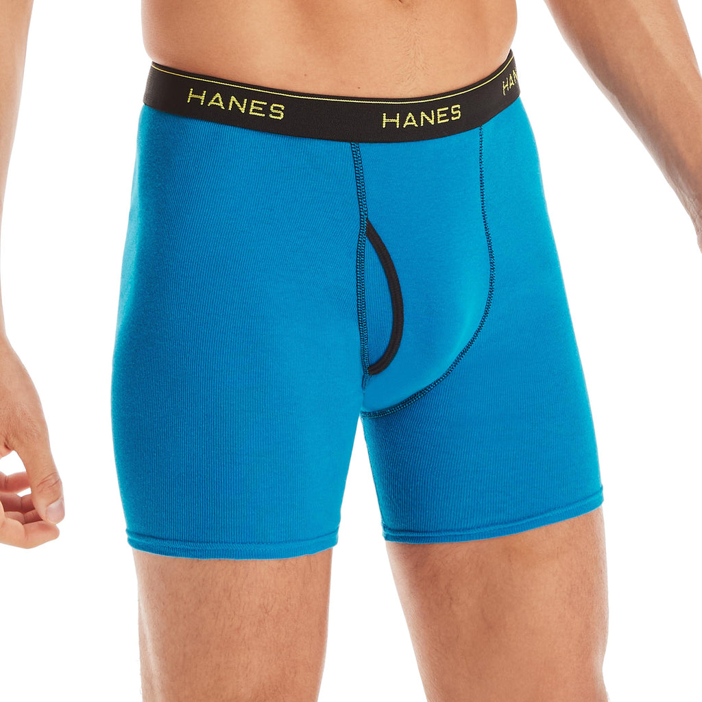 Hanes Men's 4 Pack FreshIQ Boxer Brief