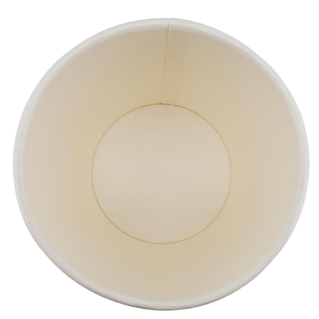 Morning Dew - 8oz Hot Paper Cups - White - 20 x 50 count