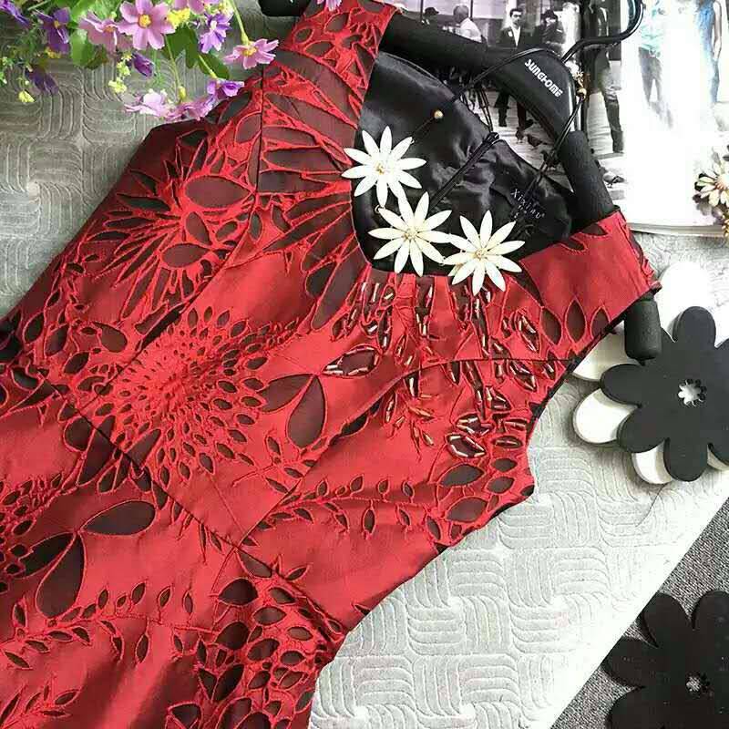 Sasy flare beaded dress