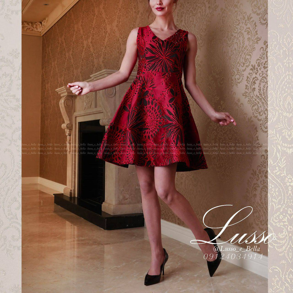 Sasy flare beaded dress